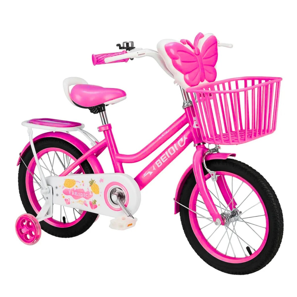 Bicicleta infantil Butterfly Rodado 16 - Fucsia 