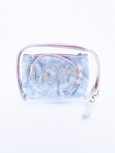 NECESSAIRE SET X 3 ESTAMPADO 1