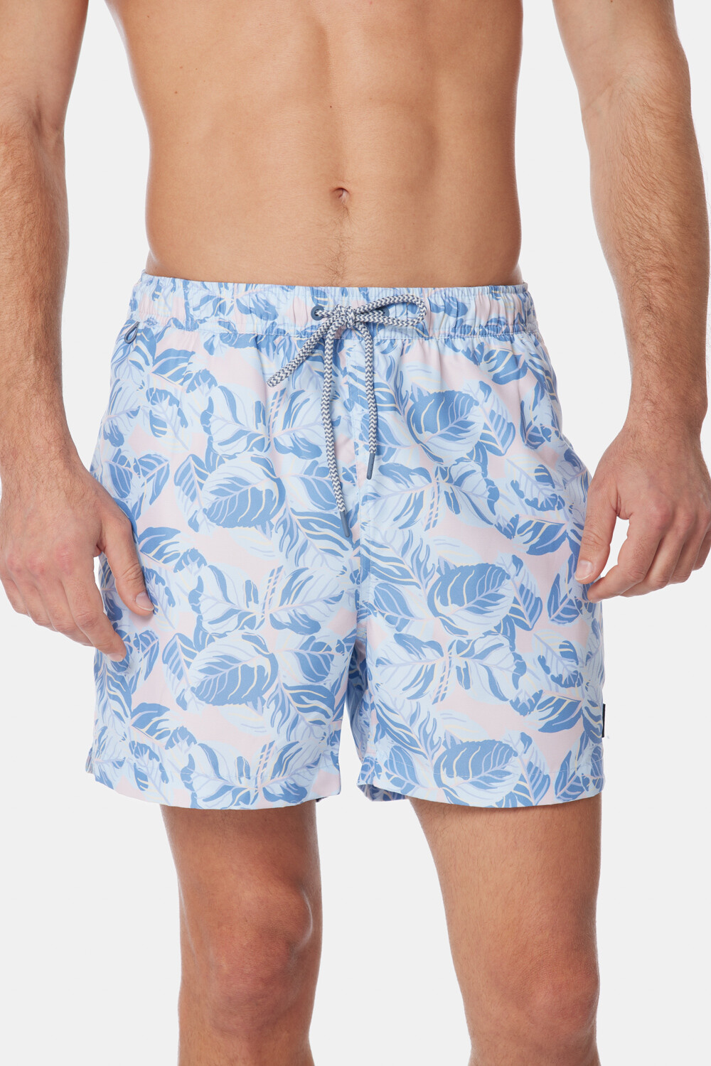 SHORT DE BAÑO ESTAMPADO Azul