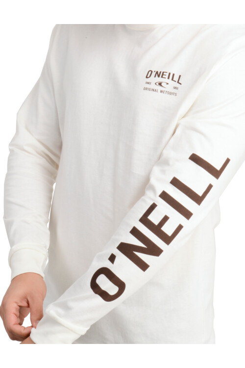 Remera Manga Larga O'Neill Essential Crema