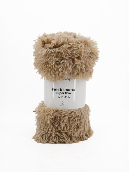 PIE DE CAMA SUPER FLOW MARRON