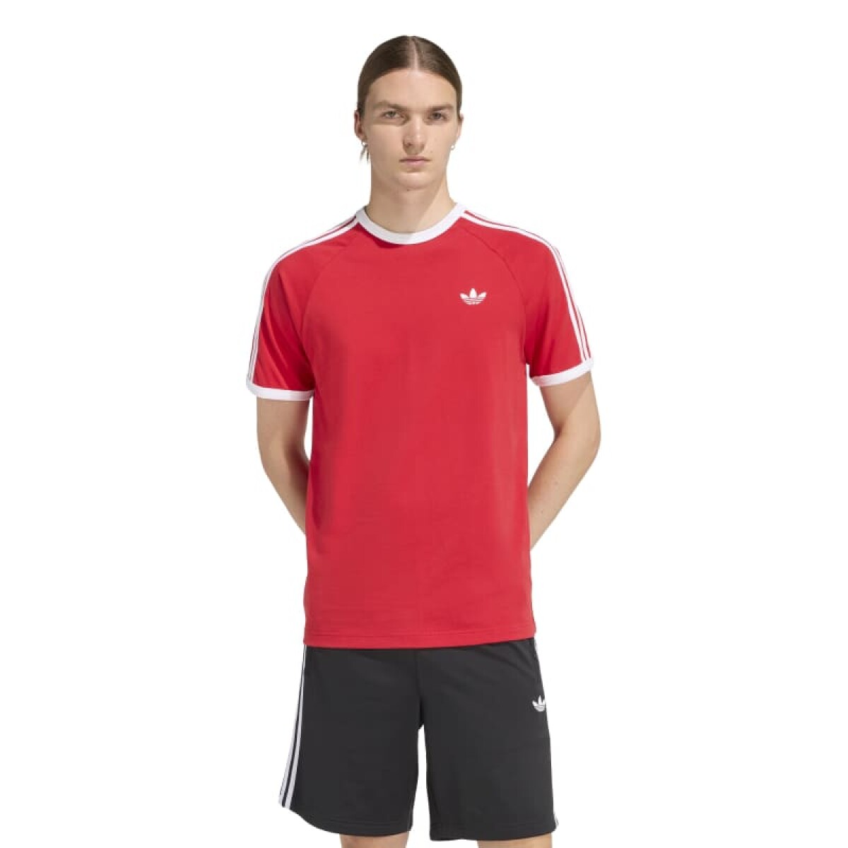 Remera ADIDAS 3S TEE Hombre KE3535 - Rojo 