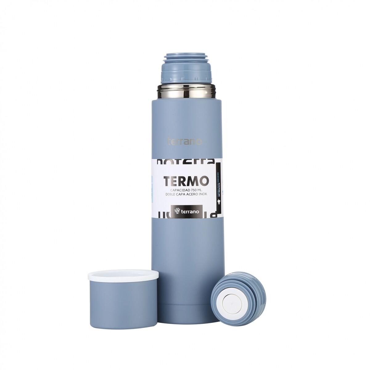 Termo Bala 750ML. - Celeste 