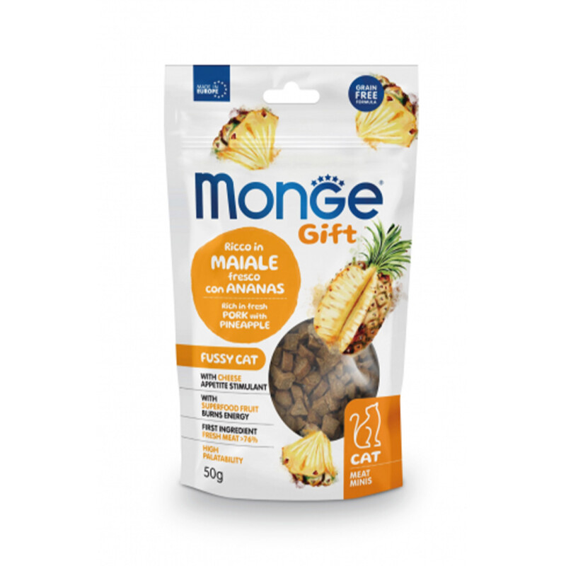 Monge Gift Meat Minis Cat Fussy Cat 50 grs Monge Gift Meat Minis Cat Fussy Cat 50 grs