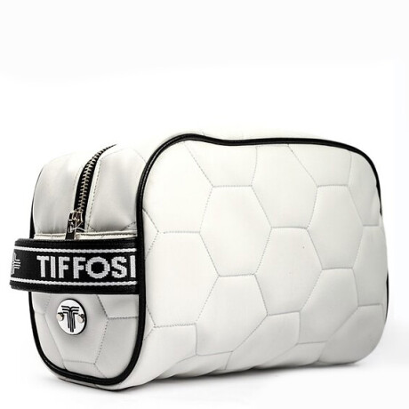 Necessaire Tiffosi Pelota Blanco - Negro