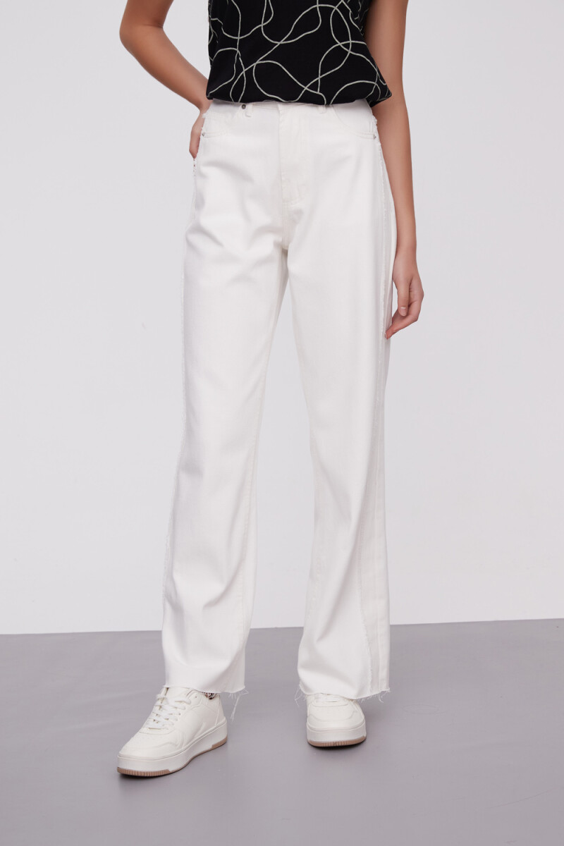 Pantalon Halyan - Marfil / Off White 