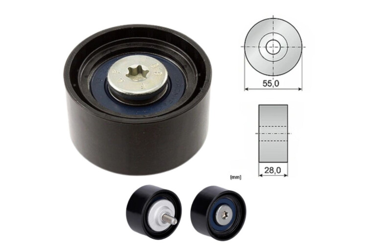 Tensor Guia Correa BMW 320 Td (E90)/120 D (E81) 04-10 Tensor Guia Correa BMW 320 Td (E90)/120 D (E81) 04-10