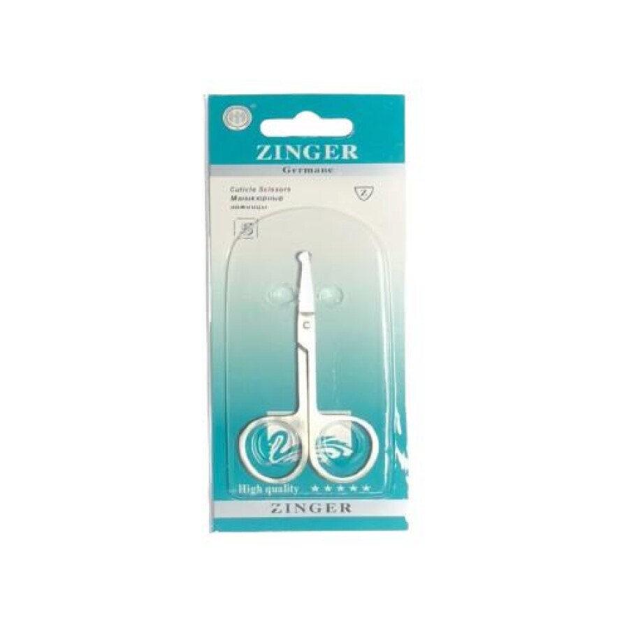Tijera de Manicura Punta Roma Redonda – Zinger Tijera de Manicura Punta Roma Redonda – Zinger