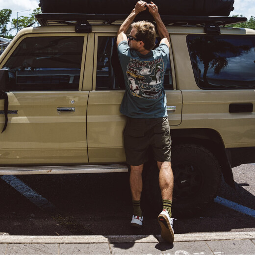 Remera Roark Hod Postcard - Verde Remera Roark Hod Postcard - Verde