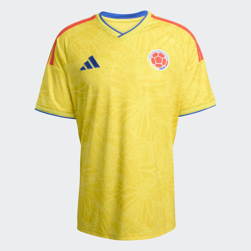 Camiseta Adidas Primera Equipación Colombia 26 Amarillo