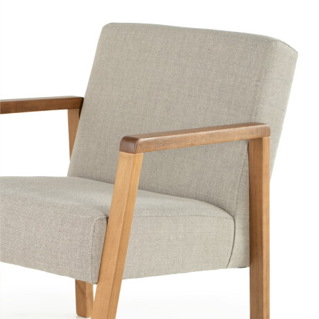 Butaca Slim - Tela Rústica 201-G2 (Beige)