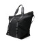Bolso Miss Carol Ravi Con Asa Estampada Negro