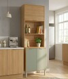 Armario Despensa 3 puertas Color Alecrim