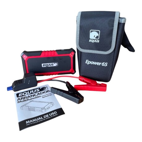 Arrancador de Autos Cargador Equus Epower 65 12000MAH 001