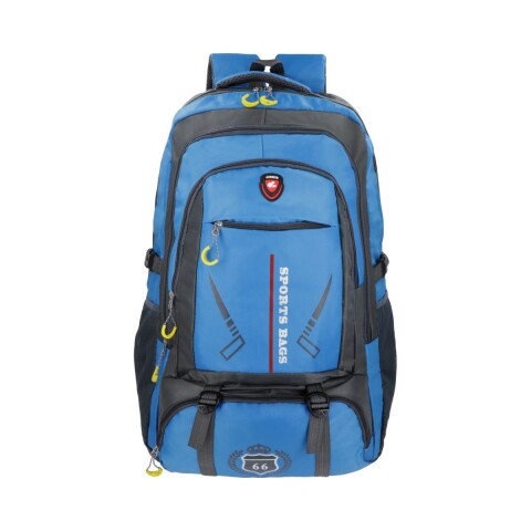 Mochila Urbana Deportiva Clemur 50 Lts Senderismo Camping Escolar Color Azul Diseño De La Tela Lisa Clemur Mochila Urbana Deportiva Clemur 50 Lts Senderismo Camping Escolar Color Azul Diseño De La Tela Lisa Clemur