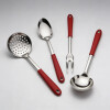 Elegance Jgo menage Rojo 4 pzas M. plastico Elegance Jgo menage Rojo 4 pzas M. plastico