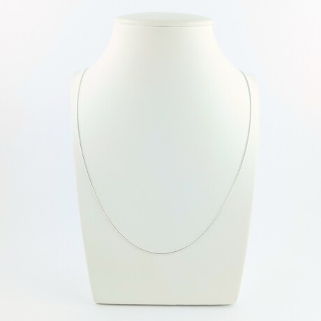 Cadena de Plata 925 Modelo Cola de Ratón 45 cm Largo 60 cm