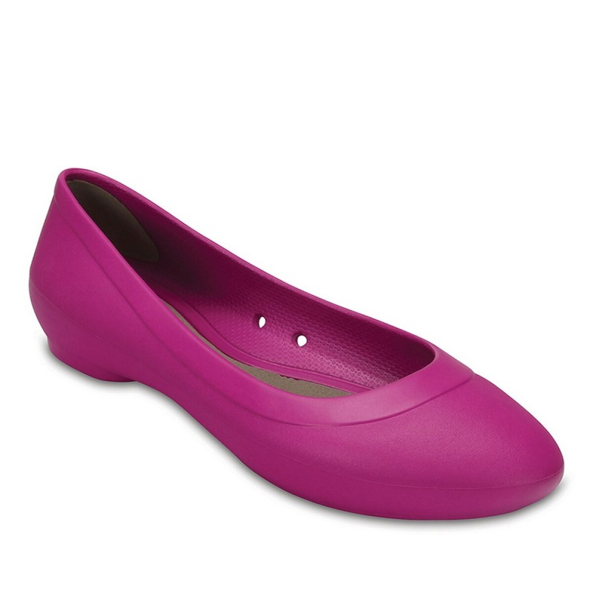 Chatitas Crocs Lina Flat - Violeta 