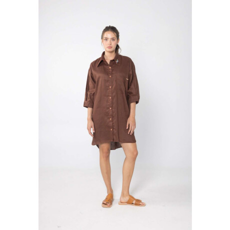 PRE VENTA Camisa Men Plit Chocolate