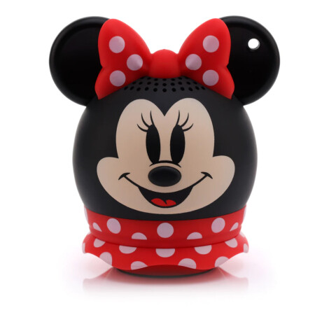 Bitty Boomers - Parlante Portable Minnie Mouse. 4 Horas de Reproducción. Tamaño Portátil. Diseño Min 001