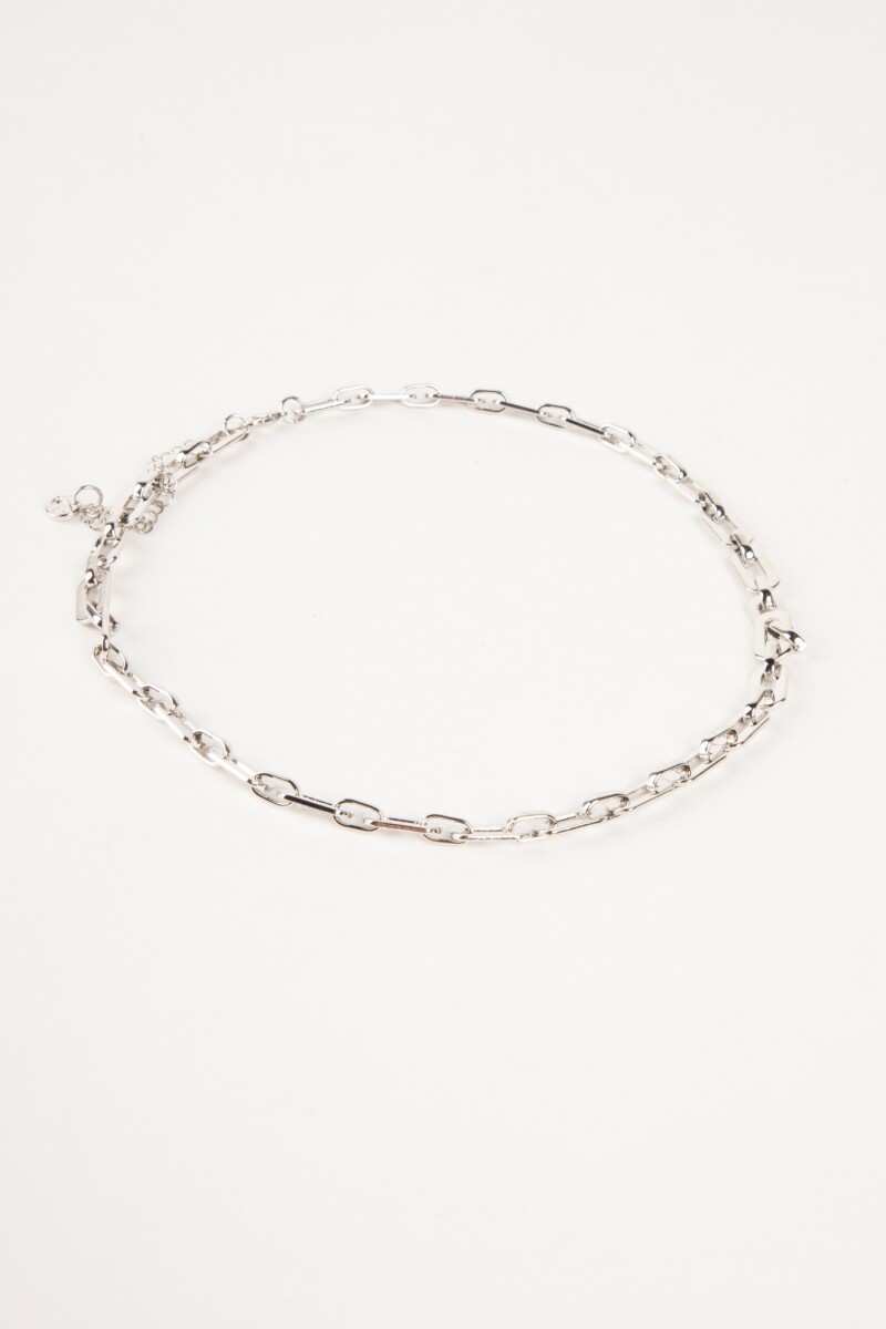 COLLAR VARSKA Plateado