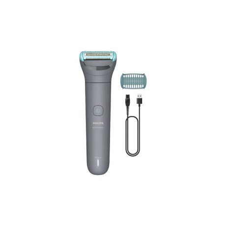 Afeitadora Corporal Philips Inálambrica BG3470/15 Gris/Celeste