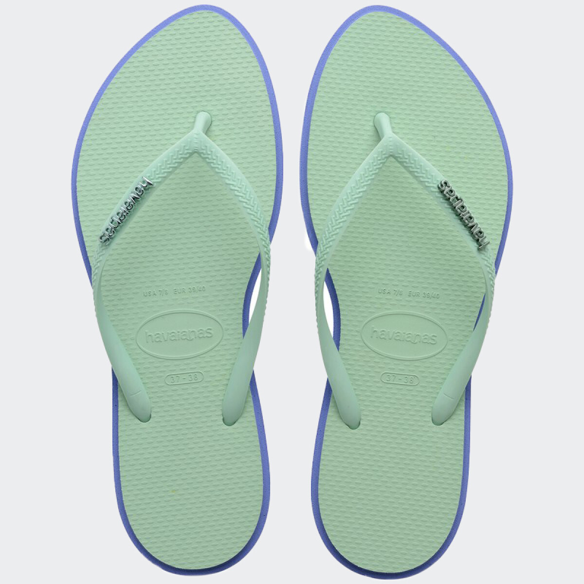 Ojotas Havaianas Slim Point - Azul 