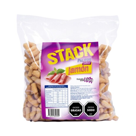 SNACK PALITOS STACK 500G JAMON SNACK PALITOS STACK 500G JAMON