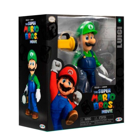 Figura Articulable Luigi • The Super Mario Bros Movie Figura Articulable Luigi • The Super Mario Bros Movie
