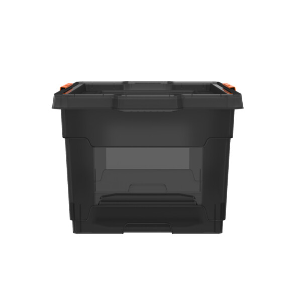 Caja organizadora en ppl ahumado 60 litros -TRAMONTINA TD0159