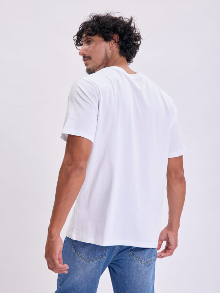 Remera bordado Coffee Blanco