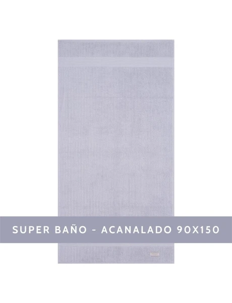 TOALLA GIGANTE ACANALADO BUDDEMEYER - 480 G/M2 - 1831 / GRIS - 90X150 TOALLA GIGANTE ACANALADO BUDDEMEYER - 480 G/M2 - 1831 / GRIS - 90X150