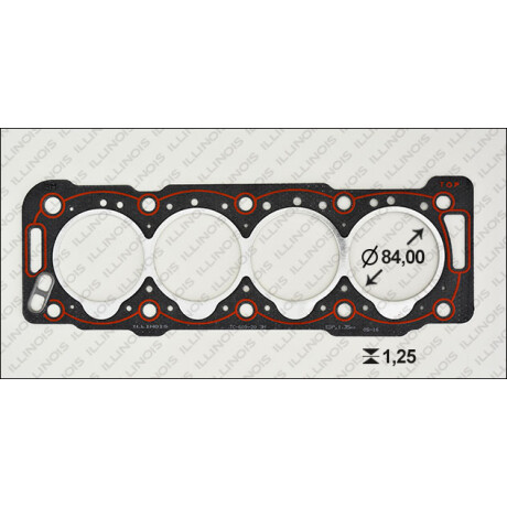 JUNTA CITROEN - PEUGEOT JUNTA TAPA CILINDROS DW8 1M ILLINOIS JUNTA CITROEN - PEUGEOT JUNTA TAPA CILINDROS DW8 1M ILLINOIS