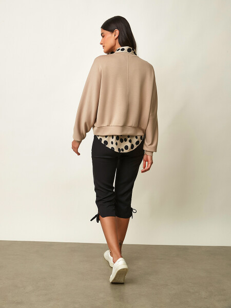 BUZO MOA BEIGE MELANGE