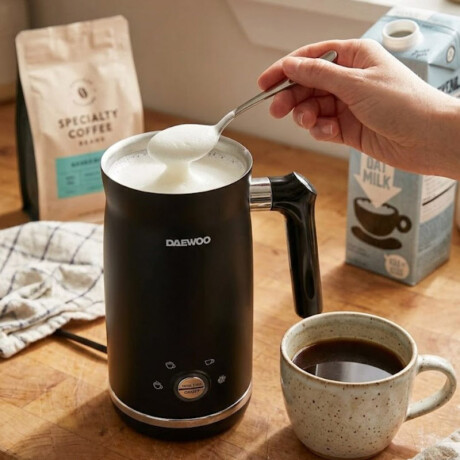 Espumador de leche Daewoo | 300 ml. | Color negro Espumador de leche Daewoo | 300 ml. | Color negro