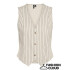 VMMYMILO S/L WAISTCOAT WVN GA Silver Lining