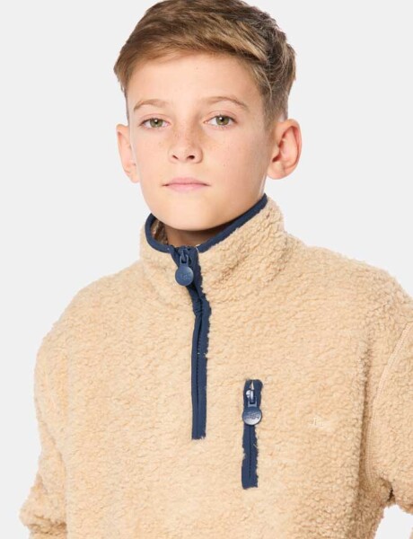 BUZO CORDERITO Beige