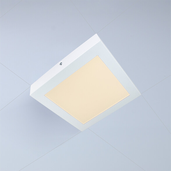 Plafón LED LOTUS SURFACE 22x22 blanco 23W 3000K MN3060