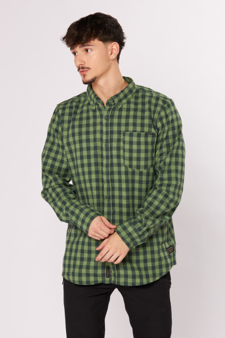 CAMISA ZIVO RUSTY Verde