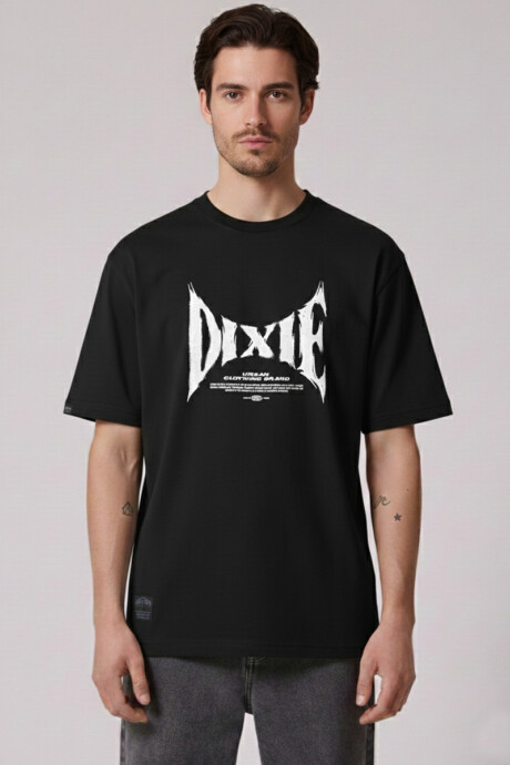 T-SHIRT CHEMI DIXIE Negro