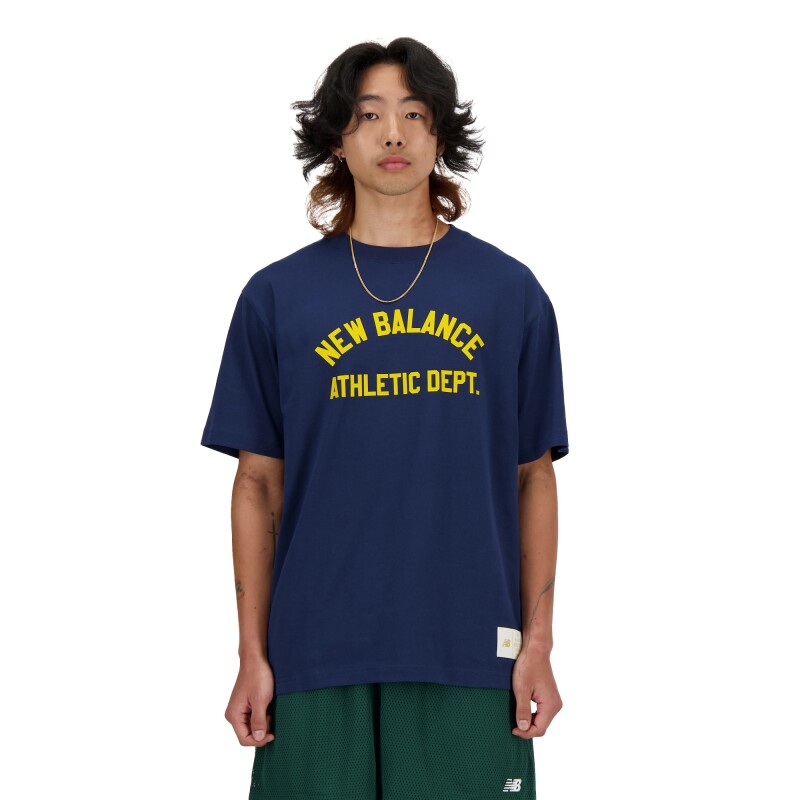 Remera New Balance de Hombre - MT41514NNY BLUE