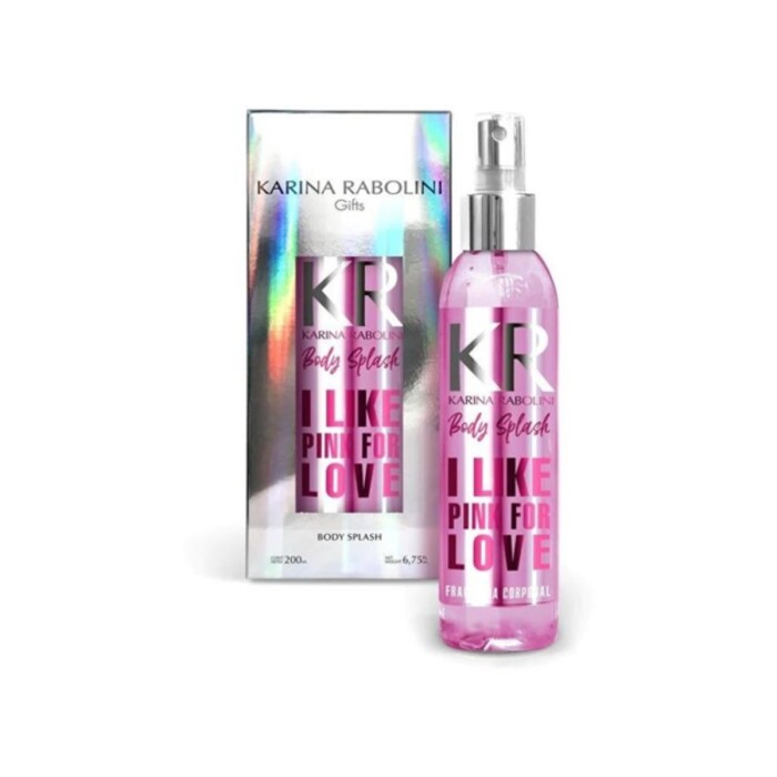 K RABOLINI BODY SPLASH PINK LOVE X200ML única