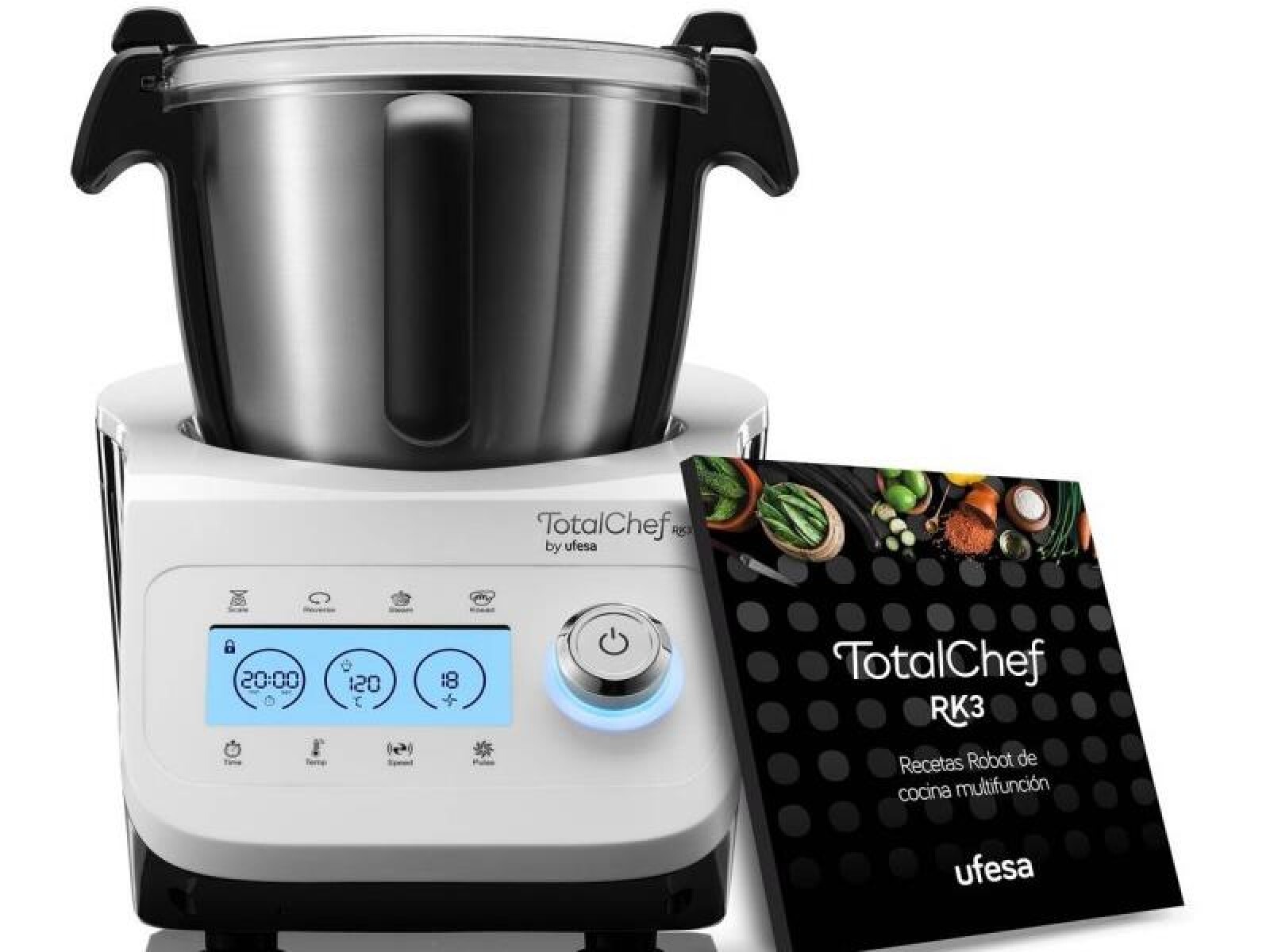 ROBOT DE COCINA MULTIFUNCION UFESA TOTALCHEF 1600W CHEF-RK3 