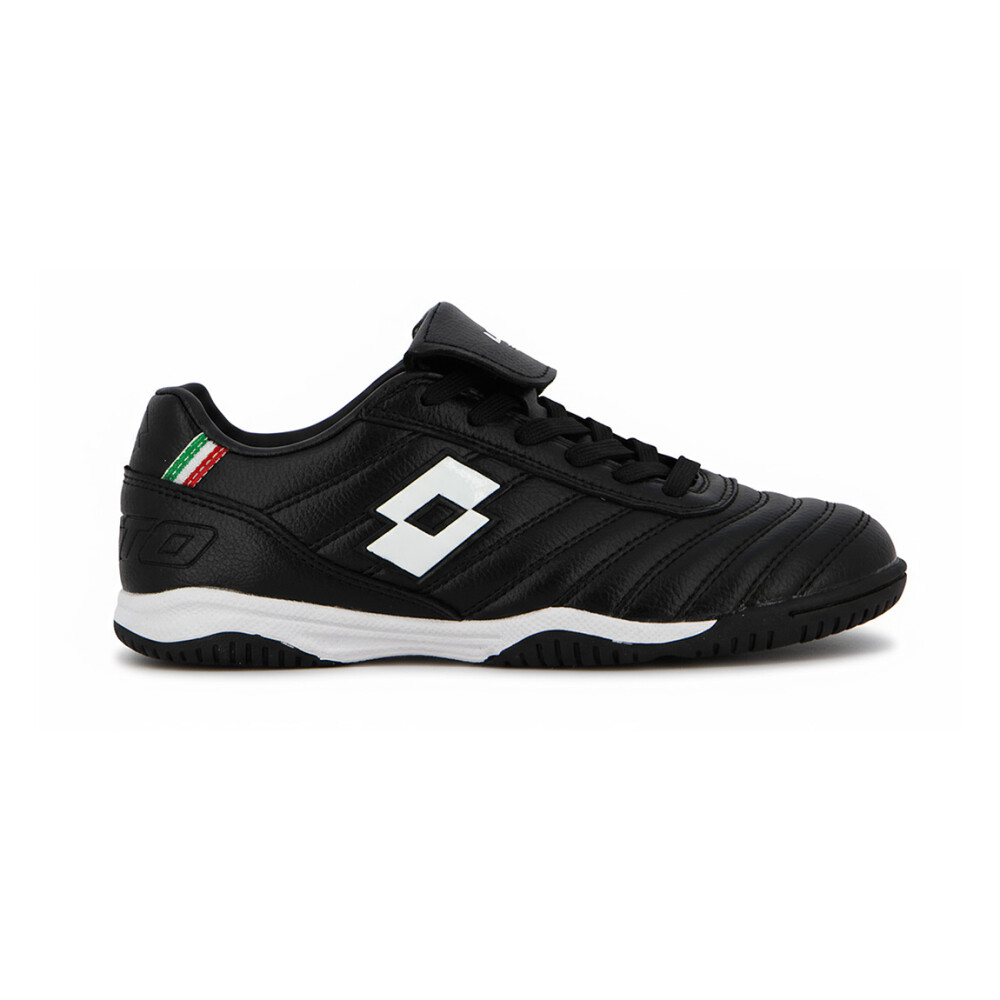 Lotto BOLOGNA Futbol sala ID Niño - Negro/Blanco Negro-Blanco
