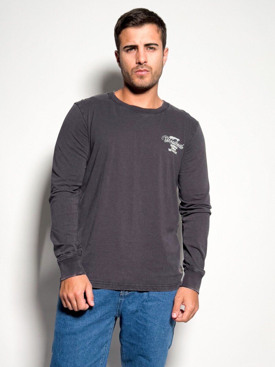 Remera manga larga Zamir - Negro 
