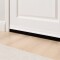 Zócalo adhesivo PVC con cepillo 100 cm BLANCO