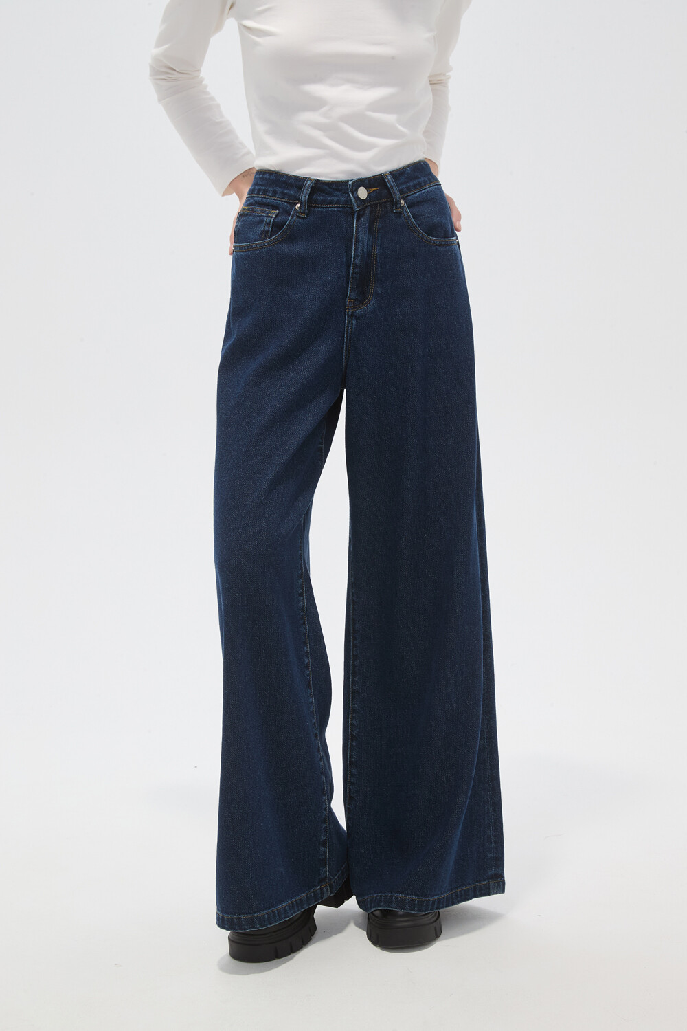 Pantalon Numar Azul Indigo
