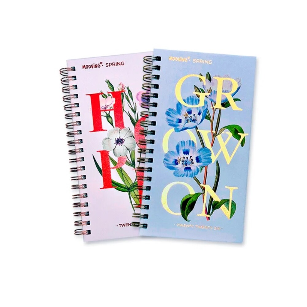 Agenda Pocket Spring Semana A La Vista C/Espiral Mooving AGENDA MOOVING POCKET SPRING 2027 SEMANAL