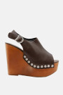 SANDALIA SNICK Marron