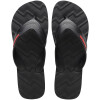 Sandalias Havaianas Track Waves Hombre Negro